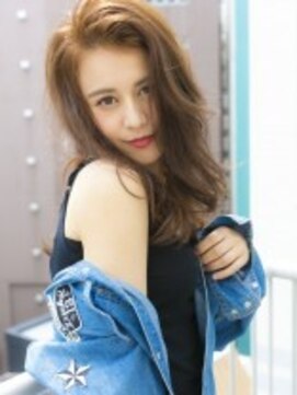 アジールヘア 北千住駅西口店(agir hair) 大人可愛い/小顔/20代30代/ショコラベージュ/アッシュ