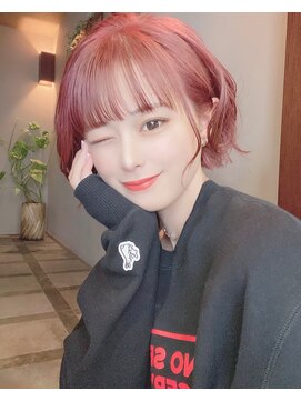 アルバ ヘアリゾート(ALBA) 【ALBA千葉将大】シースルーハイトーンピンク【三鷹】