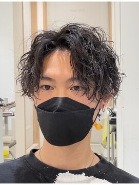 アース オーセンティック 武蔵小山店(EARTH Authentic) ツイストスパイラル//センターパート/武蔵小山美容室/メンズヘア