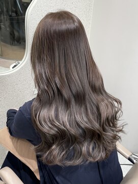 マイル 渋谷(mile) グレージュカラー/髪質改善/こなれハイトーン[渋谷駅]