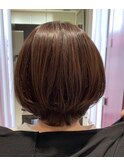 毛先のクセ、パサつきが気になる40代の髪質改善カラー&カット