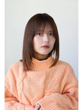 ヘアーアンドメイク エクリ 不動前店(Hair&Make equri) ミディアムレイヤー