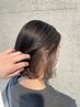 カット＋インナーカラー(インナーブリーチ+カラー)　￥13000