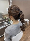 編みおろしスタイル