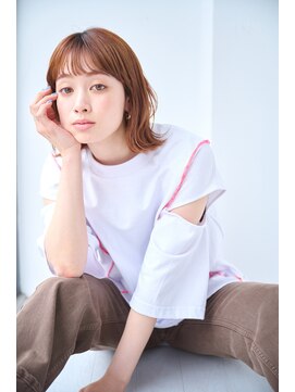 リコ リトル 室蘭(lico×little) 相性抜群ワイドバングとスリークボブ