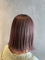 エスケープ トゥ ボナ(ESCAPE to bona.) 髪質改善カラー×切りっぱなしボブミディアム