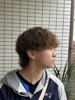 スウェル 船橋店(Swell) ウルフ/アッシュブラック/カルマパーマ/ベリーショート/船橋2