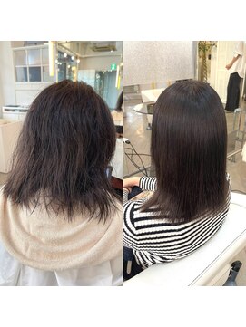 グラマシー アレックス(Gramercy alex) ブリーチ履歴縮毛矯正