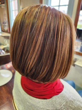 ダスティ 塩尻店(Dasty) ボブ×ハイライト