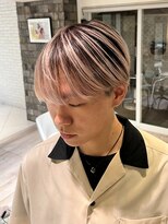 ゼンコー キチジョウジ シェール(ZENKO KICHIJOJI chere) メンズ外国人風バレイヤージュ/ブリーチデザイン/10代/20代