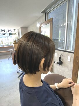 スリー(THREE) 髪質改善トリートメント  縮毛矯正　髪質改善ストレート　酸性