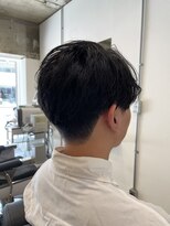 エース 中野(Ace)&nbsp;メンズツーブロックナチュラルマッシュ<中野/メンズ/理容室>