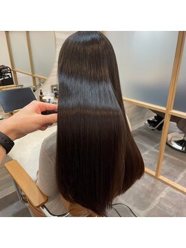 ジーナ 船橋(Zina) 髪質改善＊ロングレイヤーグレーベージュ＊美髪【Zina船橋】