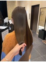オプスヘアーフェリース(OPS HAIR feliz) 縮毛矯正×艶ブラウン