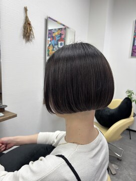 ラコヘアー(laco hair) あごラインミニボブ