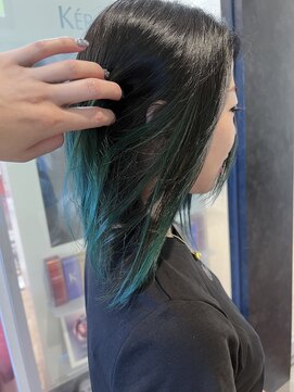 コワファースト  させぼ五番街店(COIFF1RST) green color★