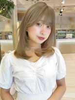 グランド(GRAND)&nbsp;ミディアム30代40代ストレートレイヤー前髪なし前髪あり表参道