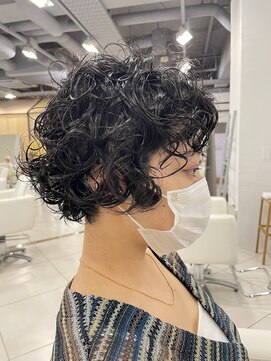 キーチェ 梅田中崎町(keych) レイヤーカット/ウェーブミディアム[中崎町/梅田駅］