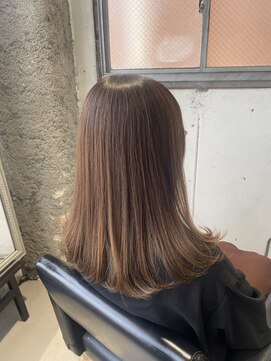 インク(inc) ブラウン/透明感カラー