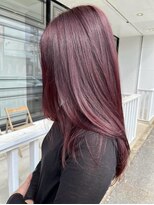 ラ シック(La chic) パープル×シルバーxボルドー