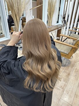 ループ(LOOP) milk tea color/ハイトーンカラー