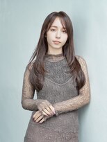 エシェル 平塚店(echelle)&nbsp;スリークフェイスレイヤー/ロング/ダークグレージュ/平塚