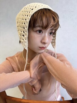 ルル(LuLu by KENJE) マッシュショート【藤沢/ヘッドスパ/白髪ぼかし/オージュア】