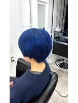 アルケム 学芸大学(AlChem)&nbsp;【Hana指名】コットンリタッチで作る、シルバーに色落ちする青