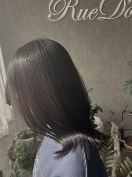 美髪/ロング/ストレート