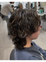 ビカムメンズヘアー 栄店(become men's hair)&nbsp;メッシュがカッコいいサーフカール