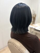 ビューティーサロン グレース(BeautySalon GRACE)&nbsp;１ブリーチで透明感ブルーブラック