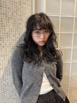 ラパンセノアール(LA PENSEE NOIR)&nbsp;perm風コテ巻き