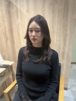 ペグ(Peg)&nbsp;韓国レイヤーカットくびれレイヤー大人可愛い20代30代