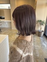 ナギ 栃木(nagi)&nbsp;ボブ×ピンクブラウン