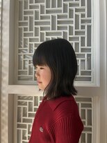 ラミュール 高師本郷店(La.Mur)&nbsp;キッズカット/切りっぱなしボブ/ミディアム/むすべるボブ