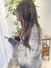 カット×【ブリーチ無し】ダブルカラー×トリートメント　￥19000→￥13900