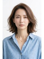 エマ(emma)&nbsp;シンプルで美しい大人のためのミディヘア