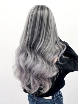 ロサ ファイブヘアー(Rosa..5Hair)の写真/透明感重視の外国人風カラーが得意♪High&Lowを組み合わせたハイセンスなカラーをご提案