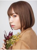 20代30代40代/ナチュラルカラー/内巻きボブ