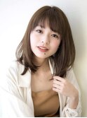 Say.ミディアムボブレイヤースモーキーカラーアッシュイメチェン
