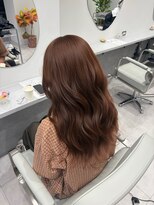 ヴィヒタ 川越 本川越(VIHTA.)&nbsp;ブリーチなしダブルカラーオレンジカラー川越本川越