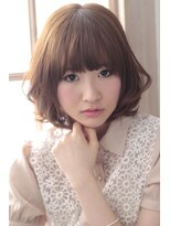 エイミーバイアフロート(amie  by afloat)&nbsp;無造作ハネ感のミックスボブ