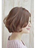 【ユルボブ　掛川美容室　波多野】 ソフトボブ