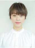 ルーズミニショート_スリークボブ厚めバングローライト_27186