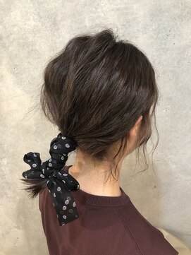 コマ(coma) 【coma中野】ミディアム編みおろしアレンジ_ネオウルフ