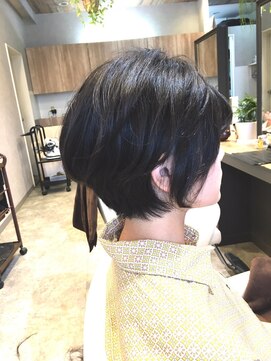 ブラン(Blanc) ショートボブスタイル