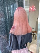 アジールヘア 赤羽駅南口店(agir hair) ホワイトピンクイルミナカラー１０代２０代ピンクベージュ