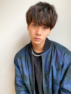 マリアバイアフロート(Maria by AFLOAT) 【山田】グランジ束感マッシュレイヤーメンズハイライト