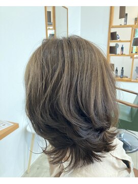 ハルララヘアー(harurara hair) 【harurara hair大分/明野】外ハネ×グレージュ