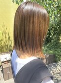 切りっぱなし☆ストレートボブ
